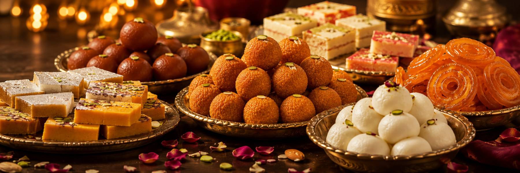 Friendly checkout at Makhanbhog Sweets